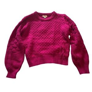 NWT &Merci Hot Pink Sweater Size Large (L)